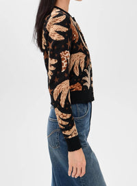 Farm Rio - Leopard Mixed Cardigan