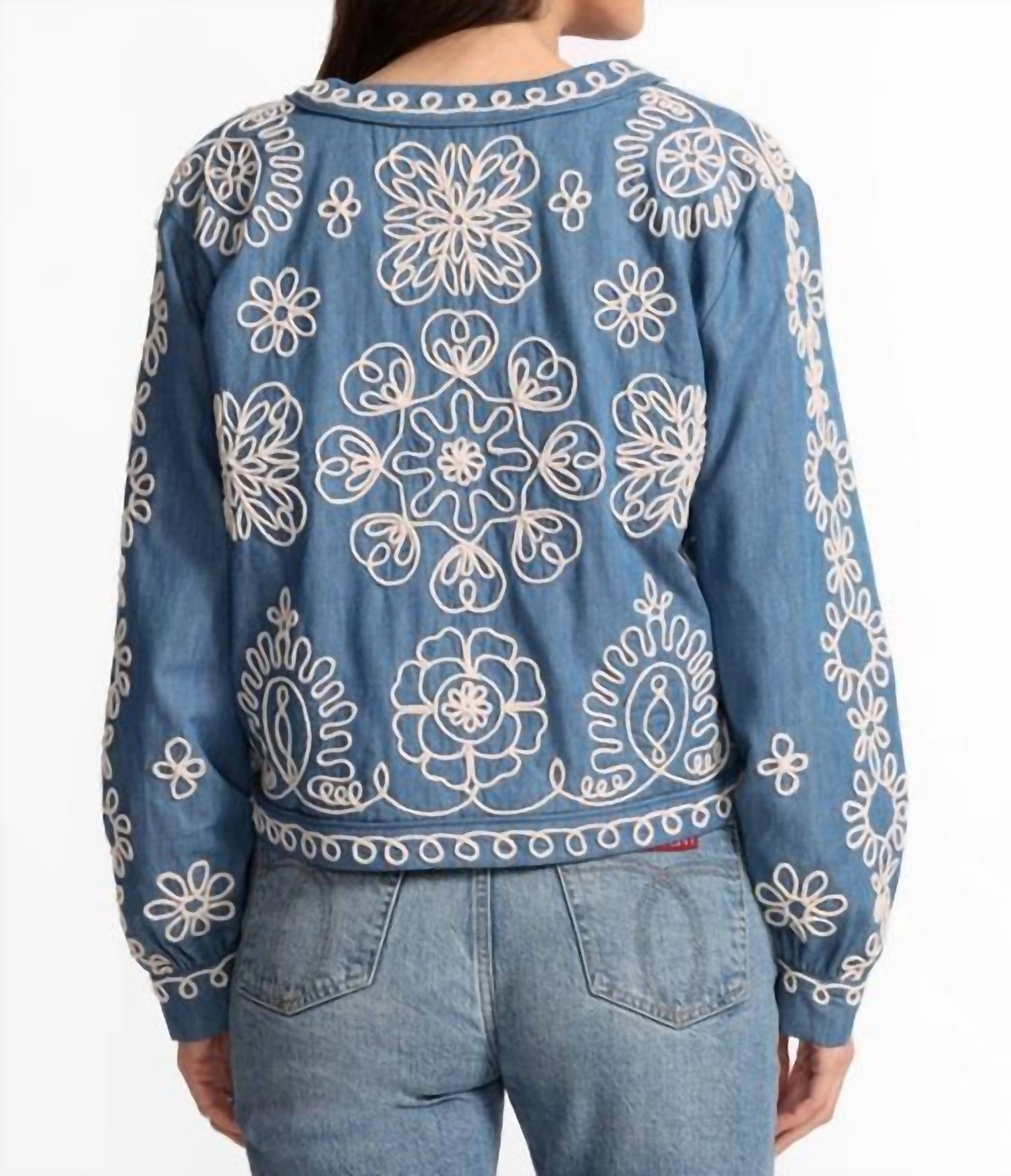 Johnny Was - SOUTACHE BOLERO JACKET