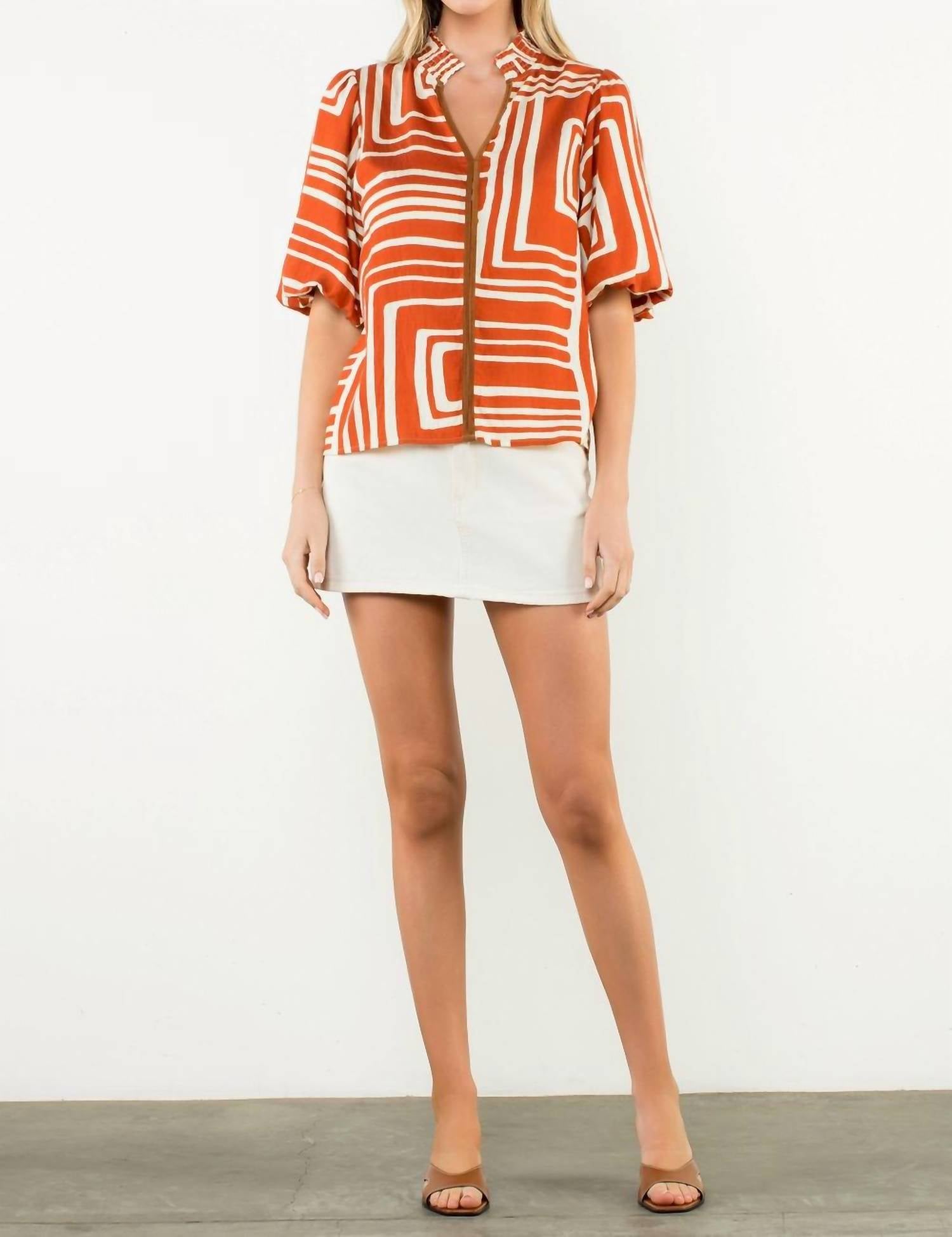 Thml - Hagan Printed Top