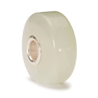 Trollbeads Women's Circle Jade Bead Charm in green - women's accessory