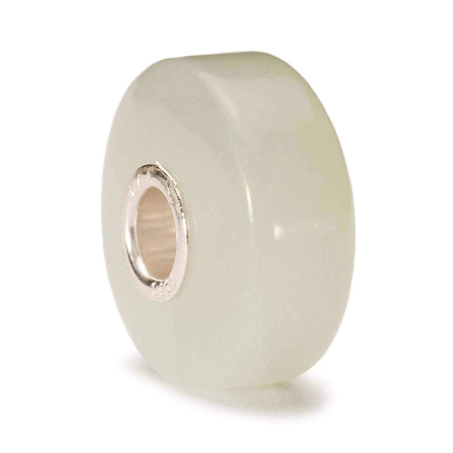 Trollbeads Women's Circle Jade Bead Charm in green - women's accessory