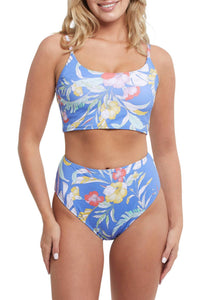 Tribal - WAVE FLORAL REVERSIBLE 2 PIECE SWIMSUIT