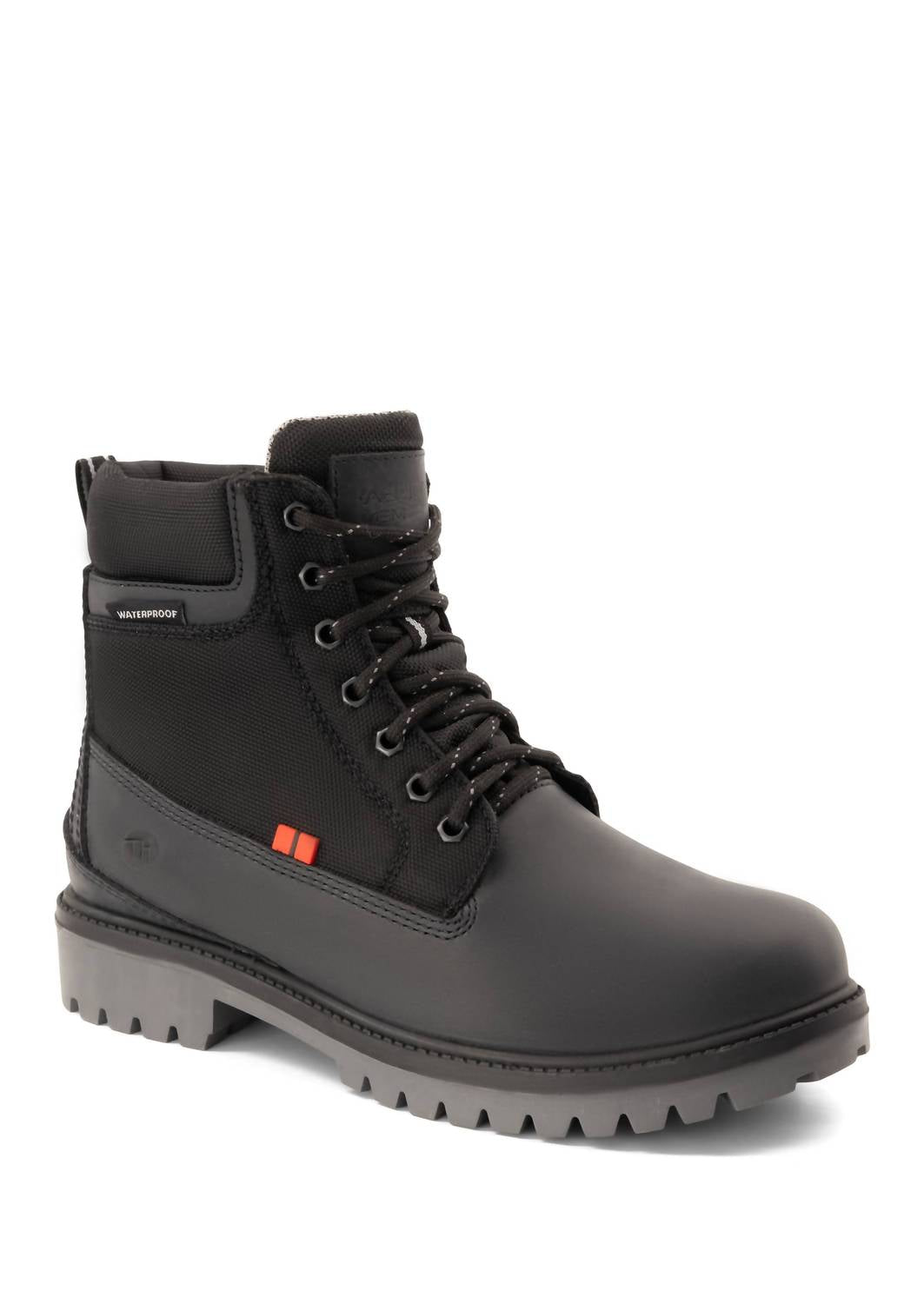 Andrea Men's Masculine Edge Leather Boots in black - men's boots