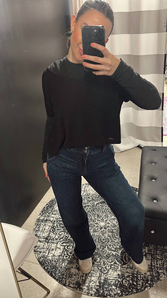 Judy Blue - Women's High Waist Wide Leg Jean