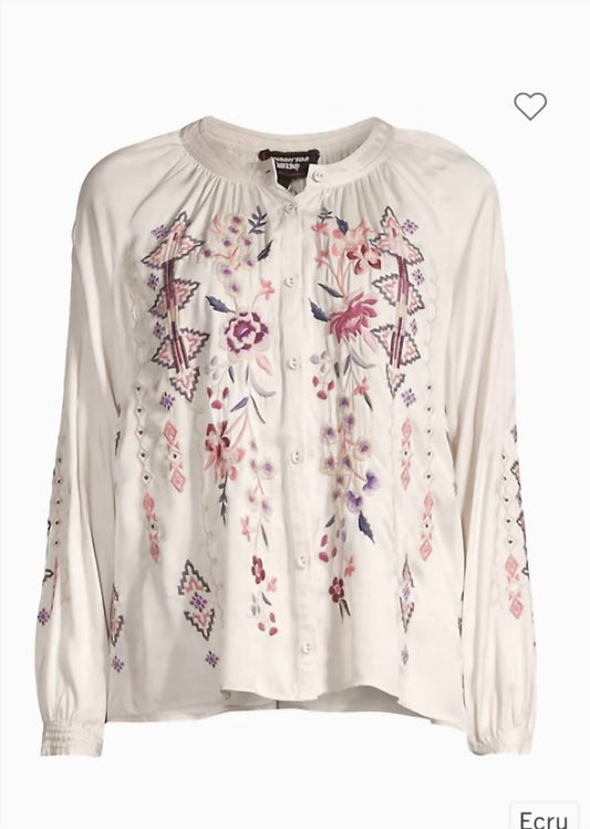 Curacao Poet Blouse