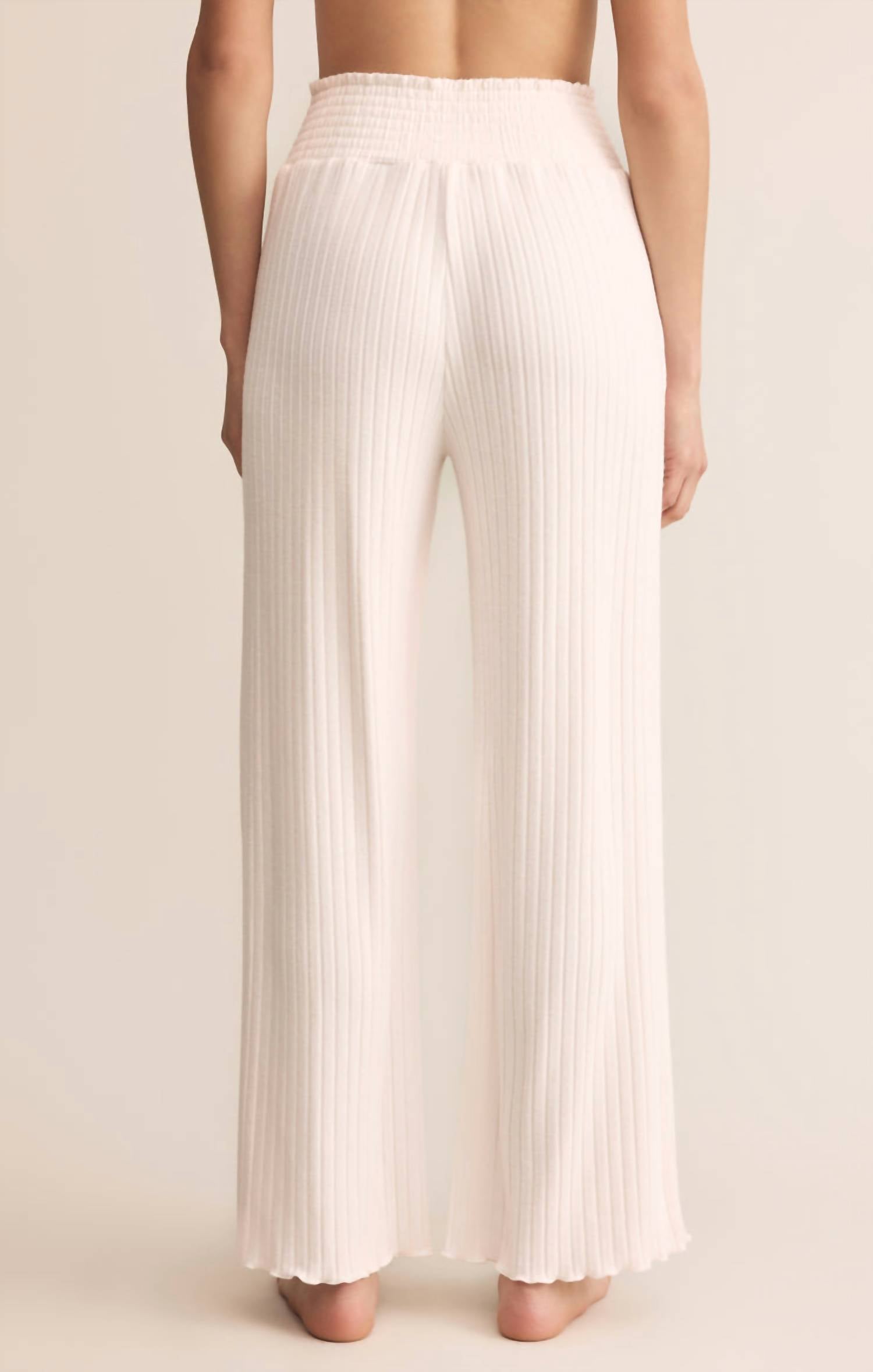Z Supply - Dawn Smocked Rib Pant