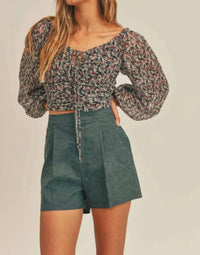 Sage The Label - Barcelona High Rise Shorts