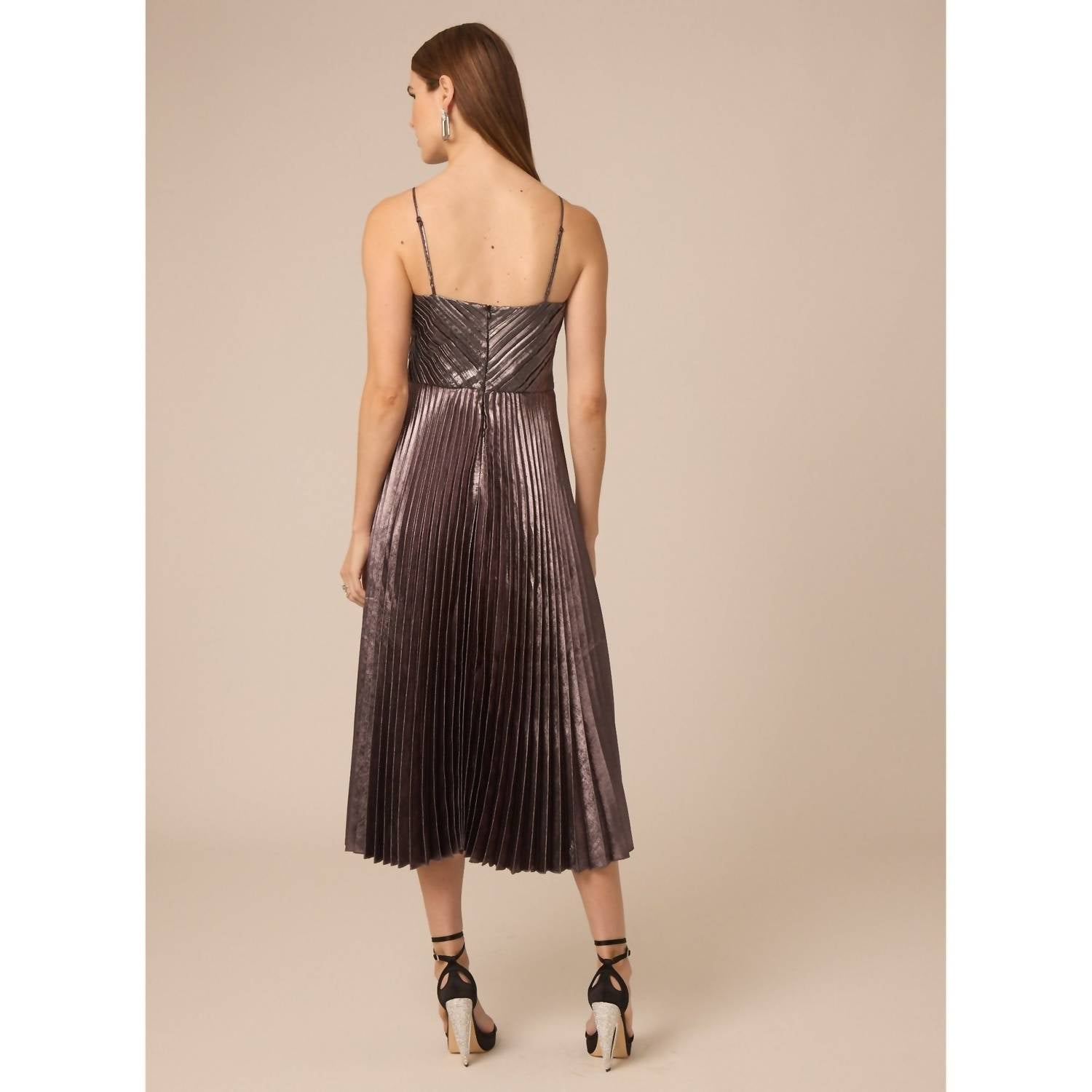 Gilner Farrar - Indie Pleated Cami Midi Dress