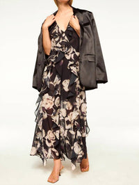 Misa Los Angeles - Claudita V-neck Maxi Dress