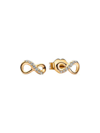 Pandora - Sparkling Infinity Stud Earrings