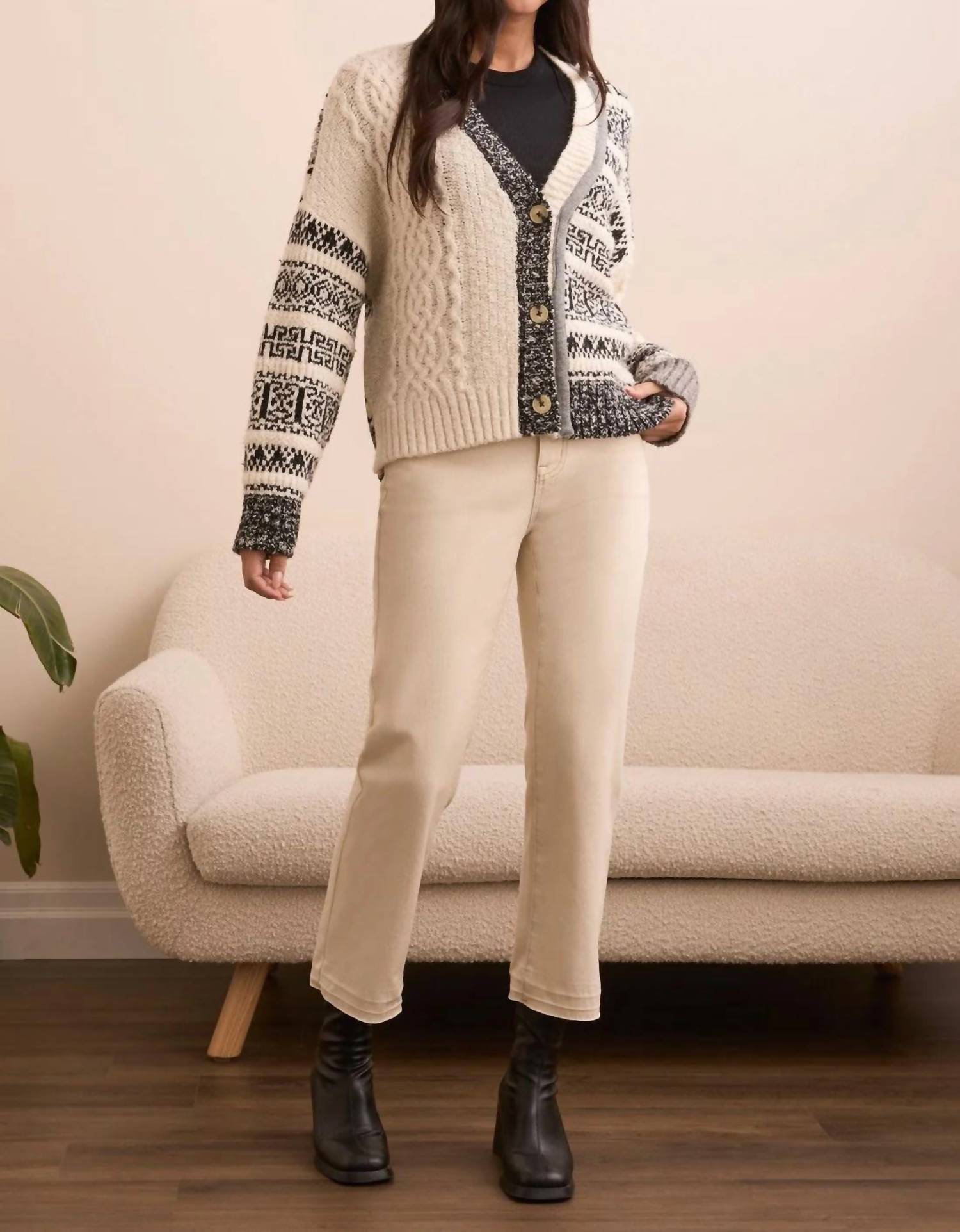 Tribal - Multi Stitch Cardigan