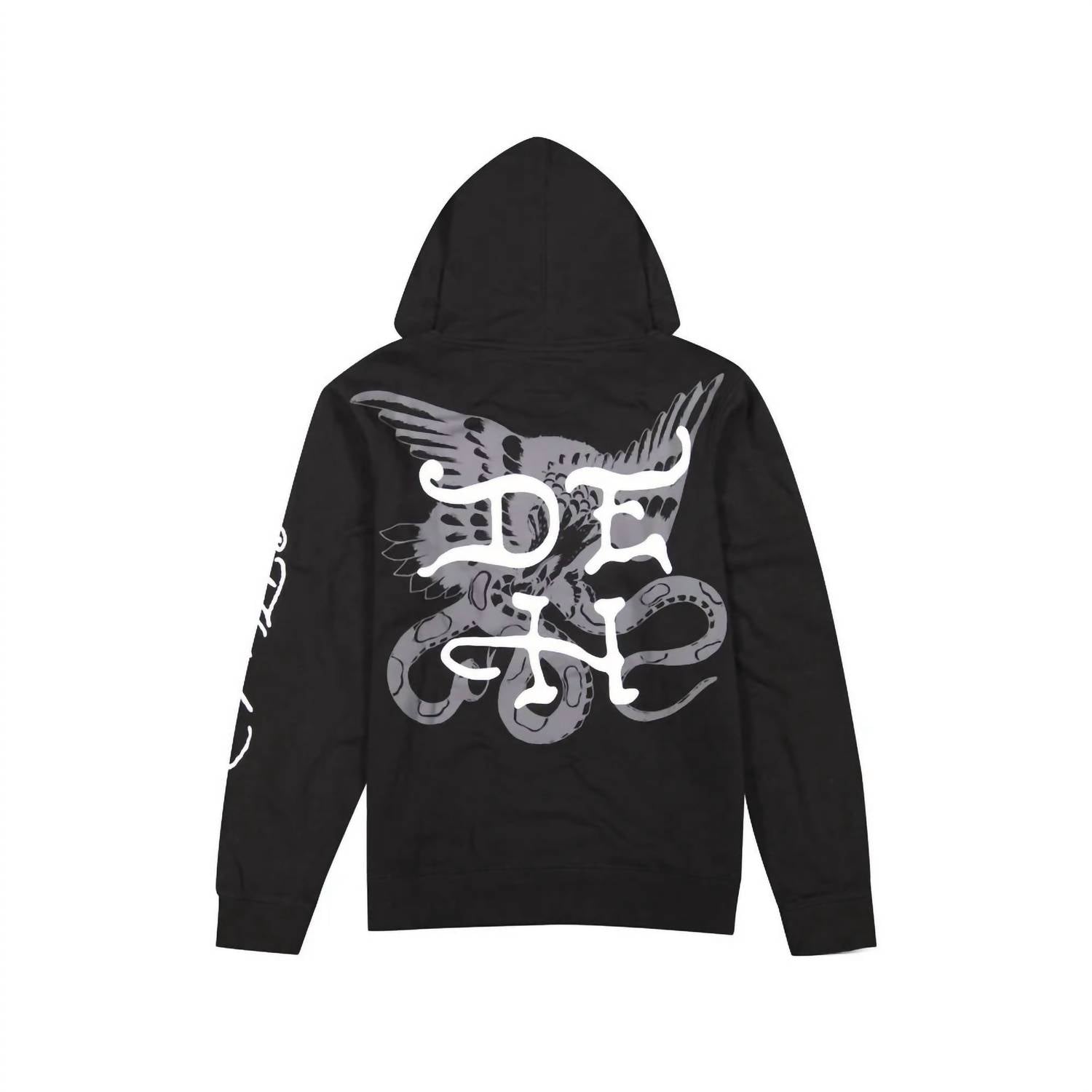 Ed Hardy - Tiger Head Rhinestone Hoodie