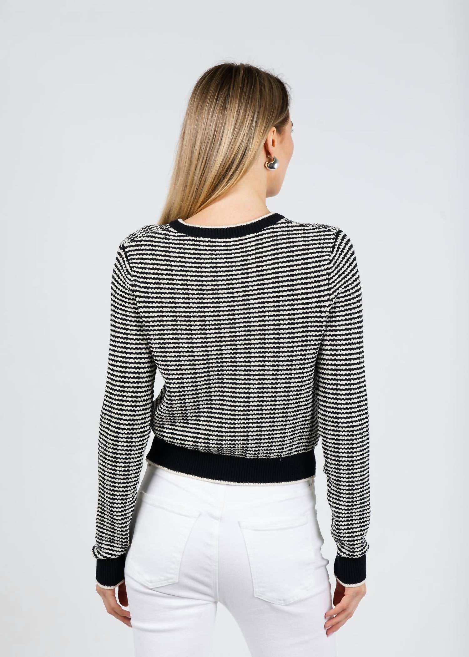 White + Warren - Boucle Cardigan