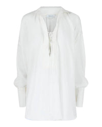 Salvatore Ferragamo - Women's Silk-blend Tunic Top