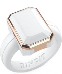 Rinfit - Women's Silicone Rectangle Ring
