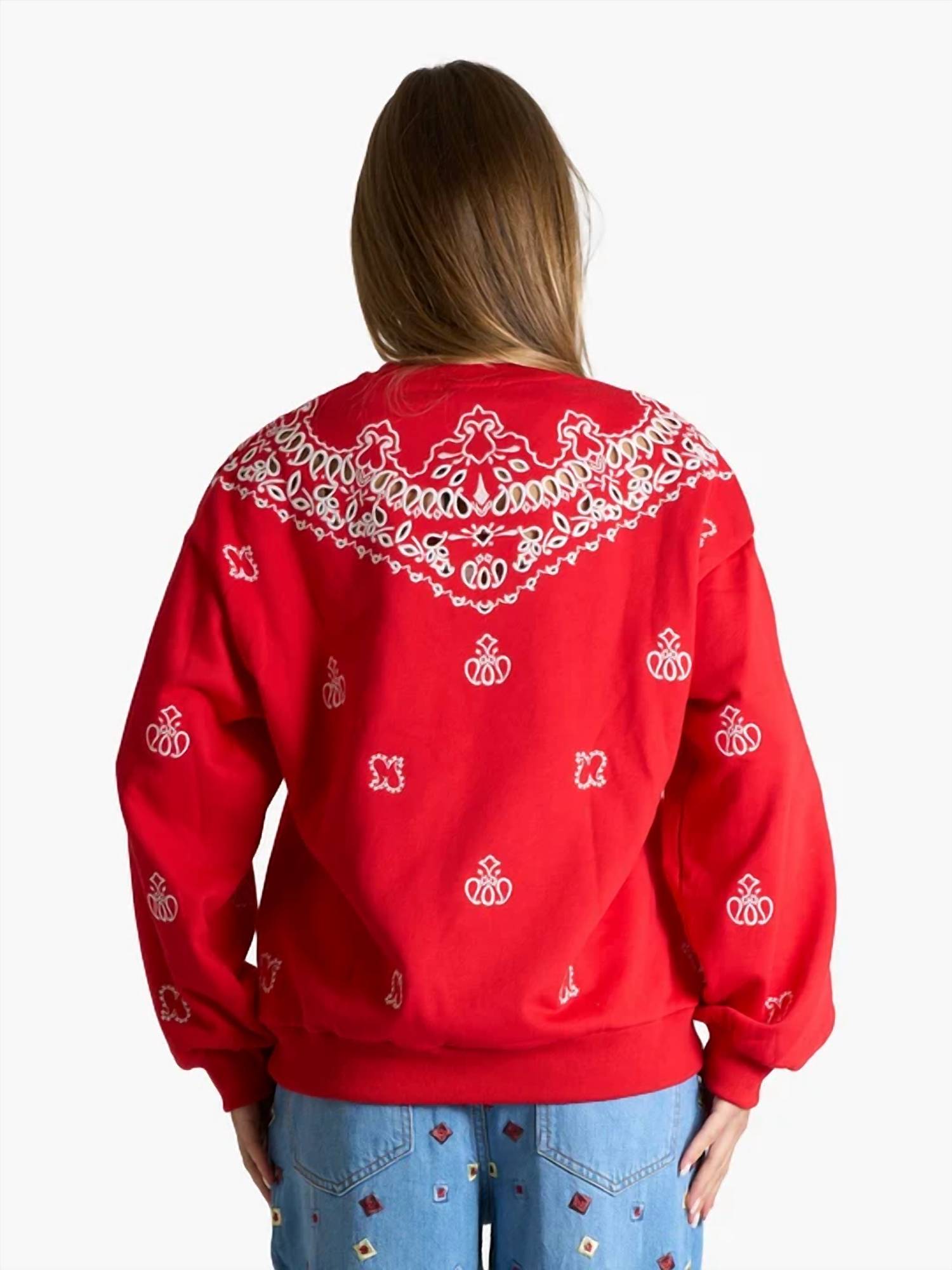 Ottod'Ame - Bandana Sweatshirt