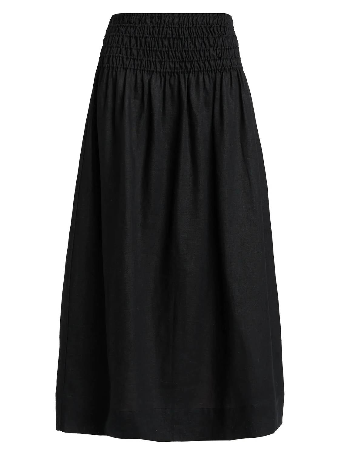Rails - Alessa Linen Midi Skirt
