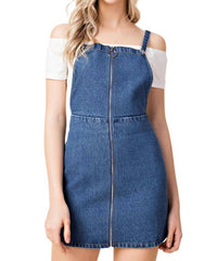 Honey Punch - Zip Up Overall Dress