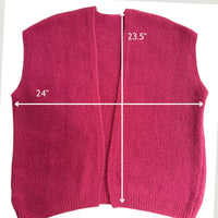 Cocco Bello - Kid Mohair Sleeveless Cardigan