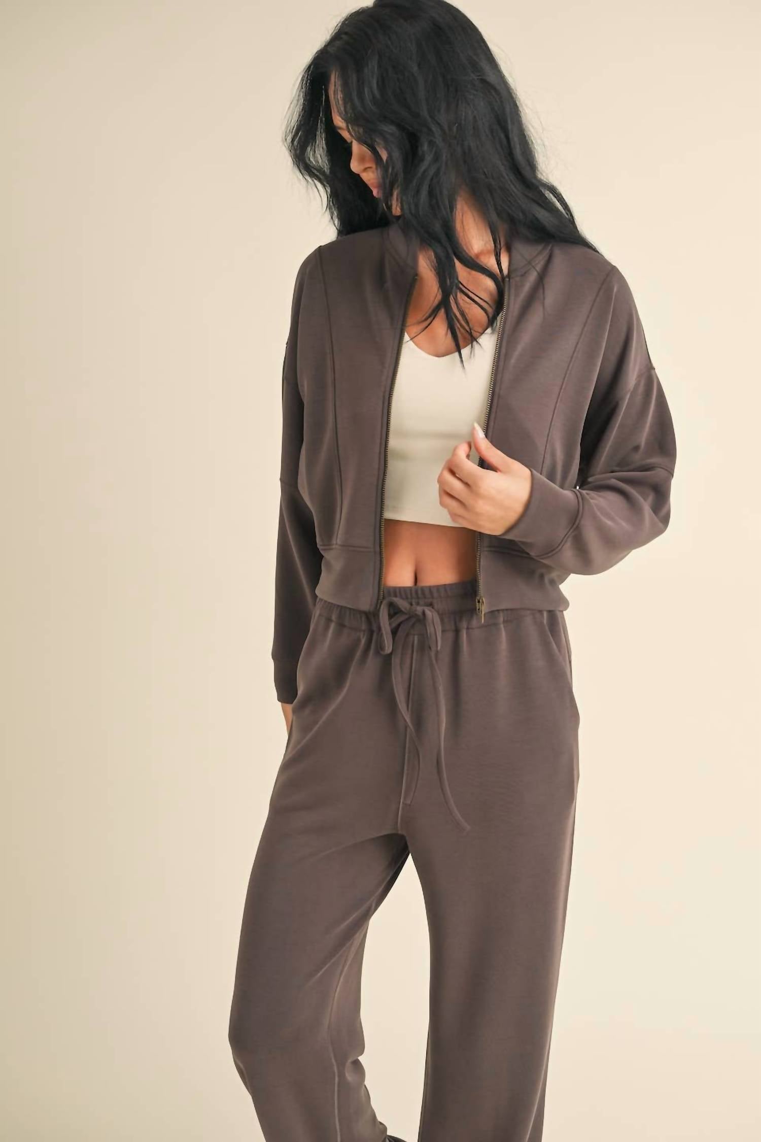 Kimberly C - Super Soft Air Scuba Full Zip Jacket