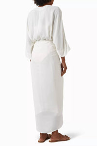 Haight - Viscose V-Neck Knot Dress