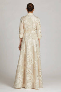 Teri Jon - Shirtdress Gown