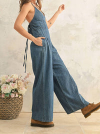 Miou Muse - Mckenna Denim Jumpsuit