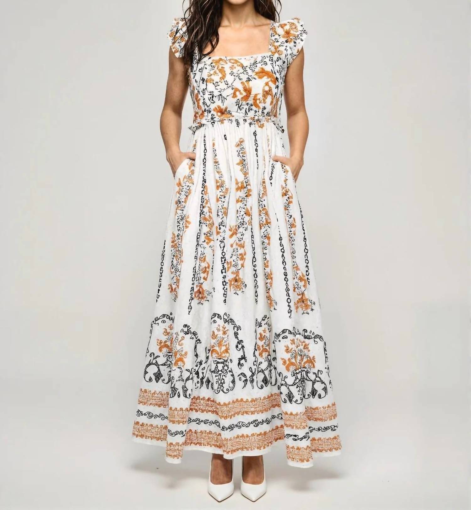 Celina Moon - Maya Floral Maxi Dress