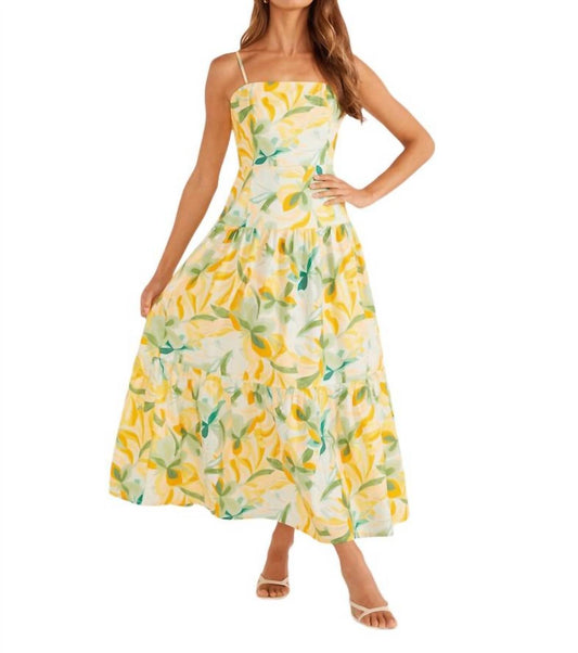 Minkpink - SOLSTICE TIERED MIDI DRESS