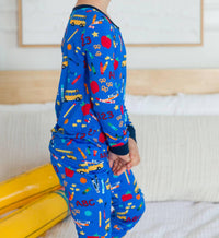 Rufflebutts - Kids School House Long Sleeve Pajama Set