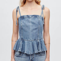 Re/Done - Flounce Top