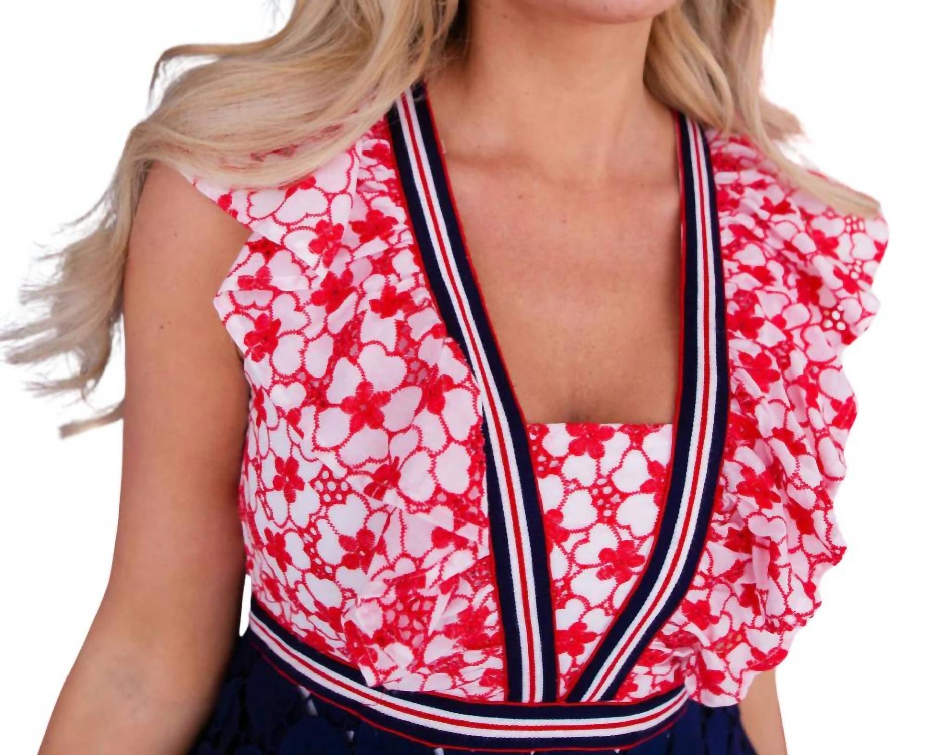 Brianna Cannon - American Beauty Eyelet Dress