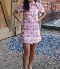 Thml - Jamie Textured Floral Mini Dress