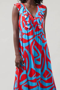 Sugarlips - Ohana Bayla Deep V Maxi Dress