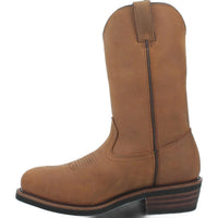 DAN POST. Men's Albuquerque Waterproof Pull-on Boot in tan distressed - men's boots - alternate view