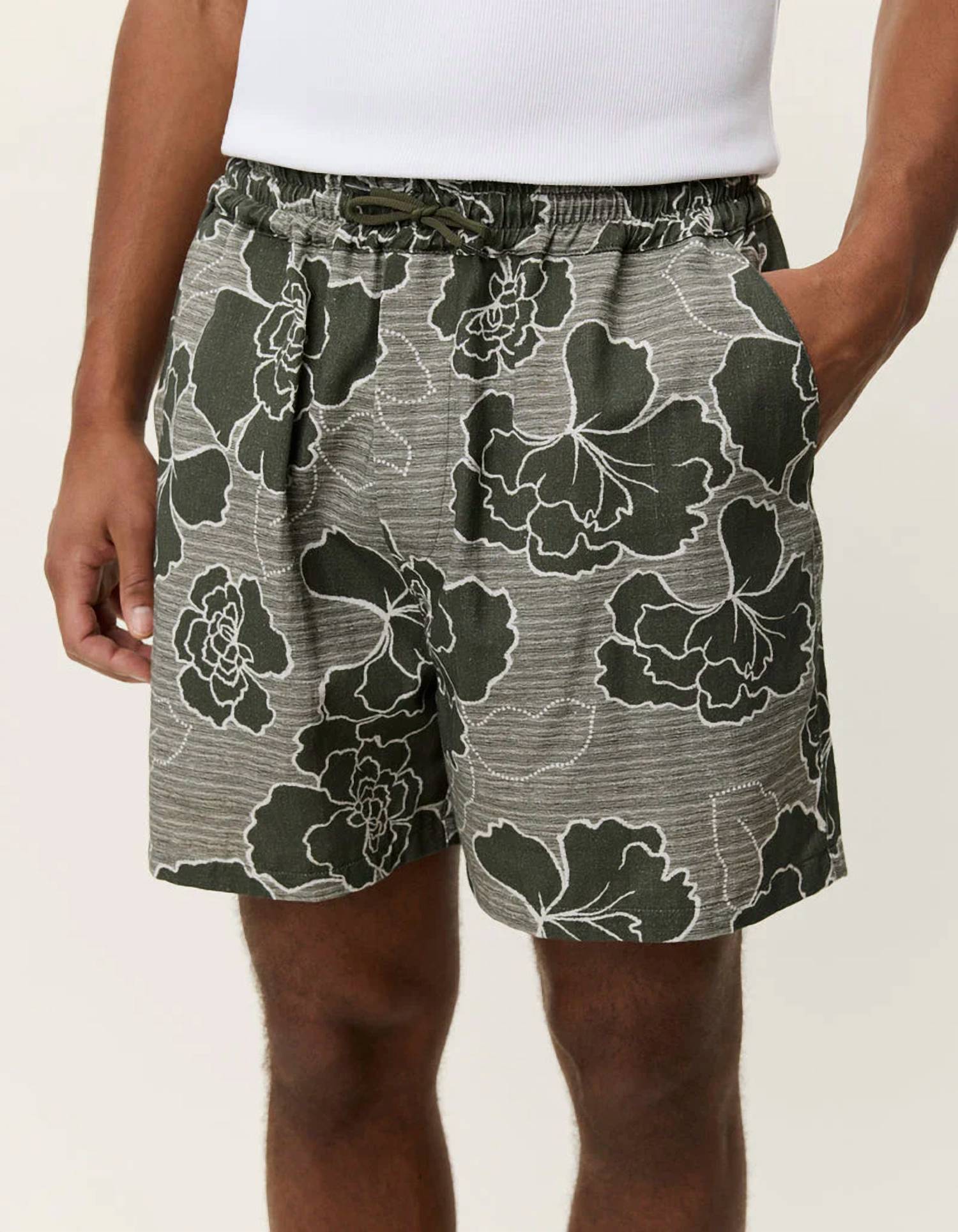 Les Deux - Charlie Poppy Aop Shorts