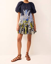 Marie Oliver Women's Greta Dress in heron - women's dress