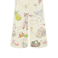 Alemais - Court Cotton Canvas Wide-Leg Pant