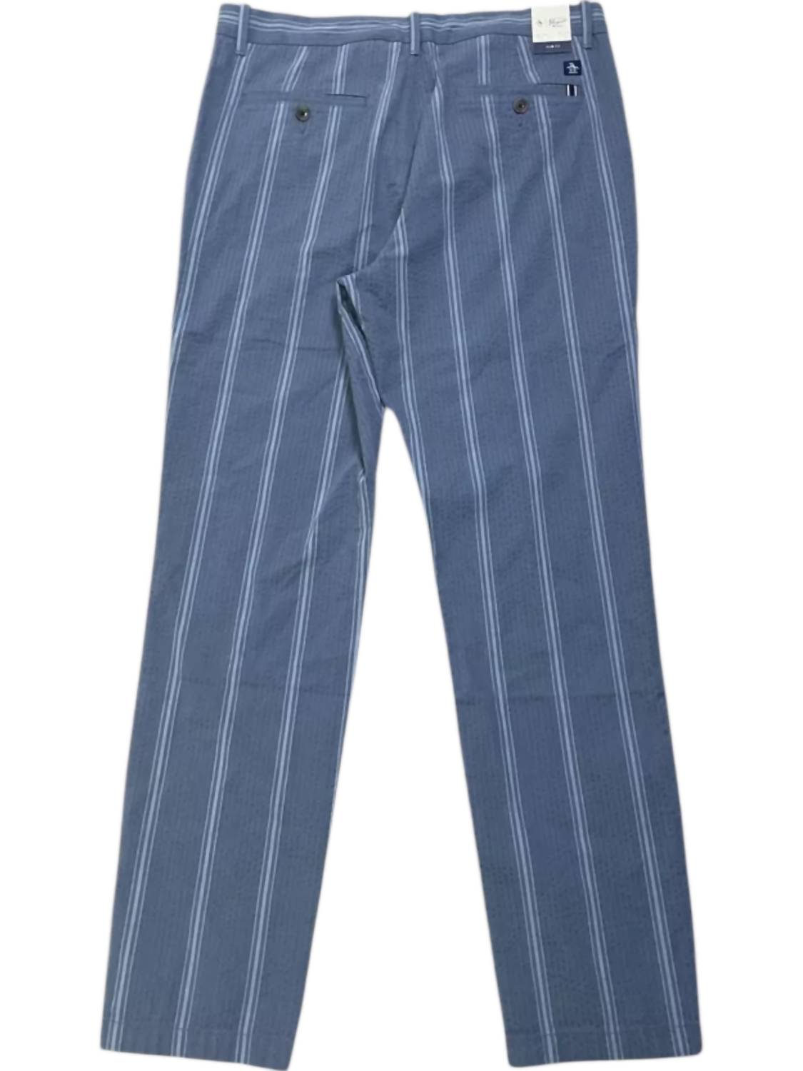Original Penguin - Seersucker Jacquard Stripe Pants