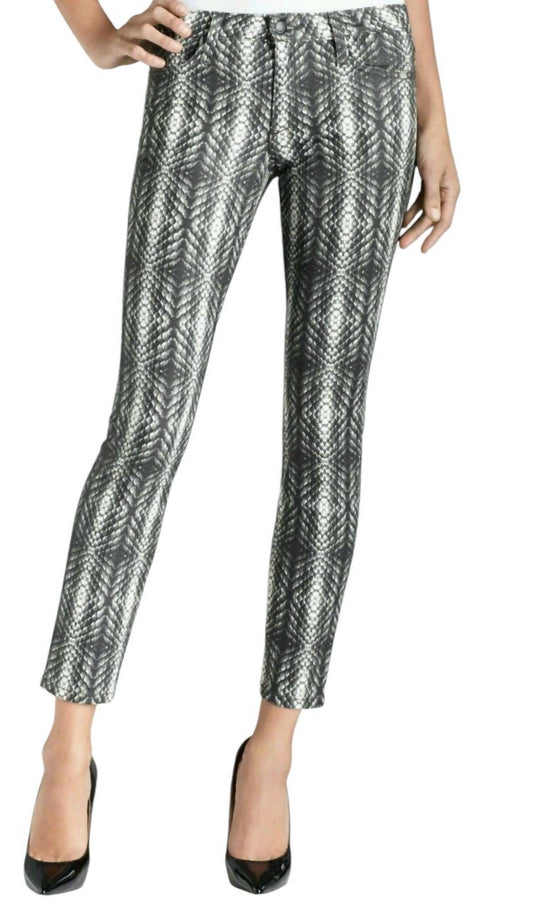 Joe'S Jeans - Super Chic Snake Print Skinny Ankle Pants