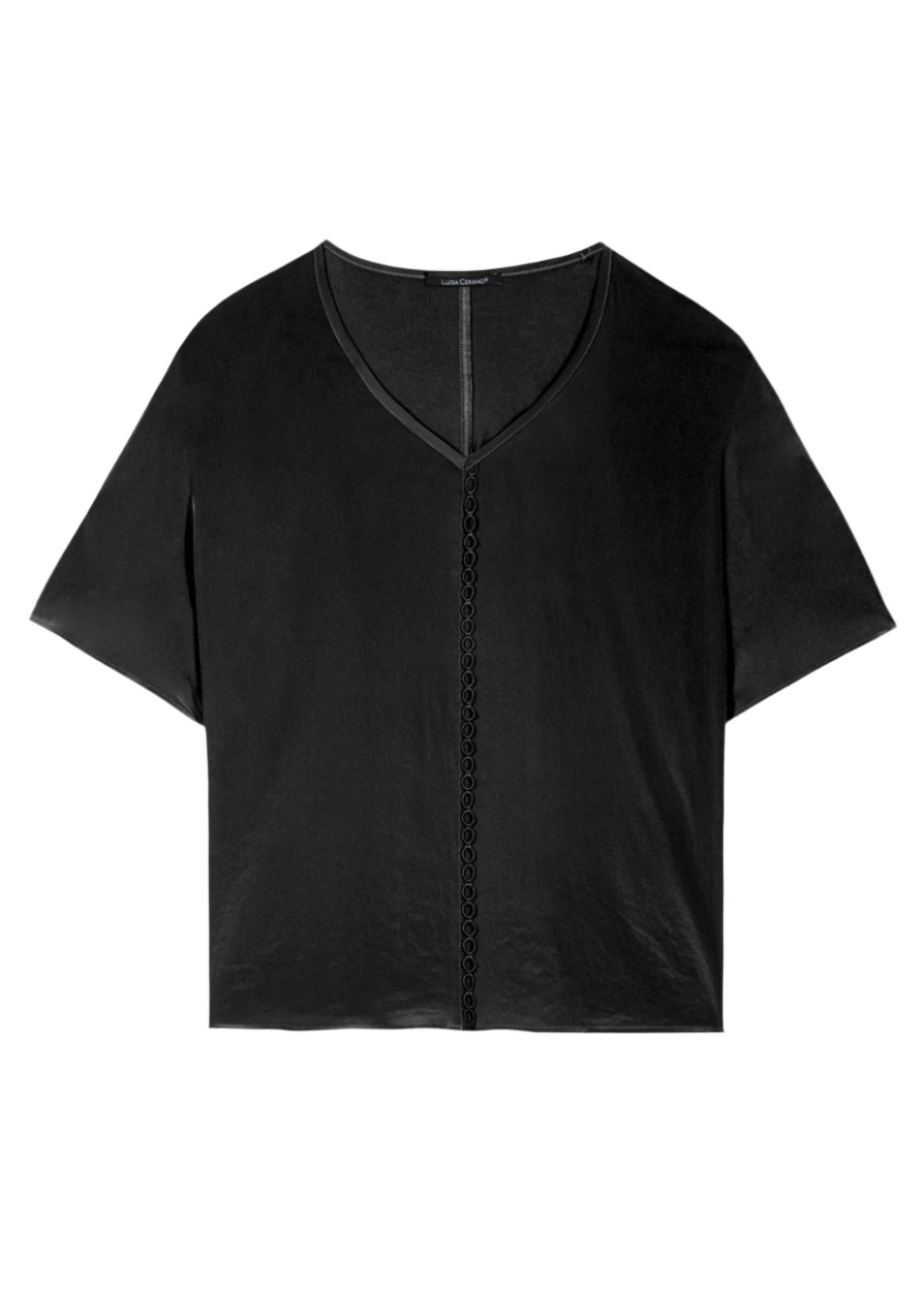 Luisa Cerano - Shimmer Techno Silk Top