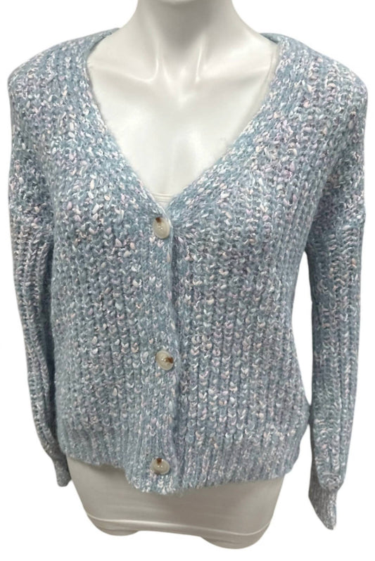 Mystree - Women's Mixed Yarn Cardigan