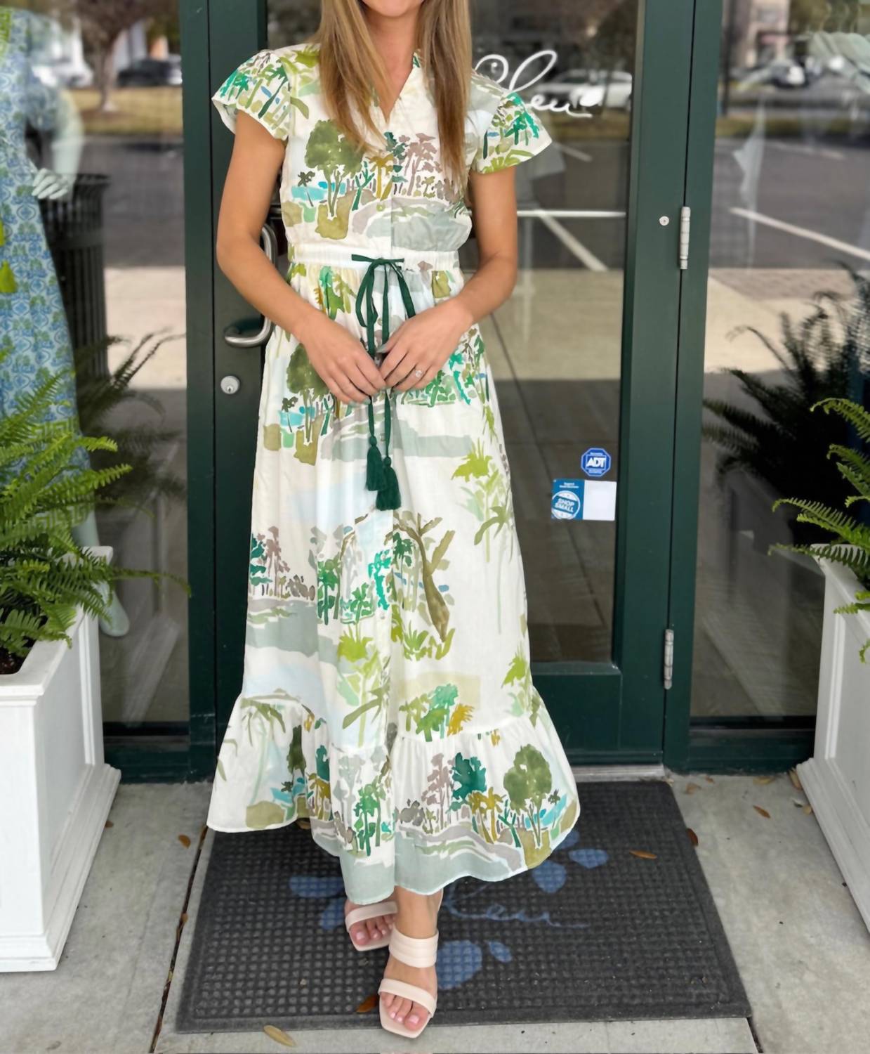 Beau & Ro - Flutter Midi Dress