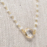 Mary Kathryn Designs - Women's Megan Clear Gem Necklace