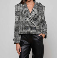 L'Agence - Xoey Cropped Trench Blazer