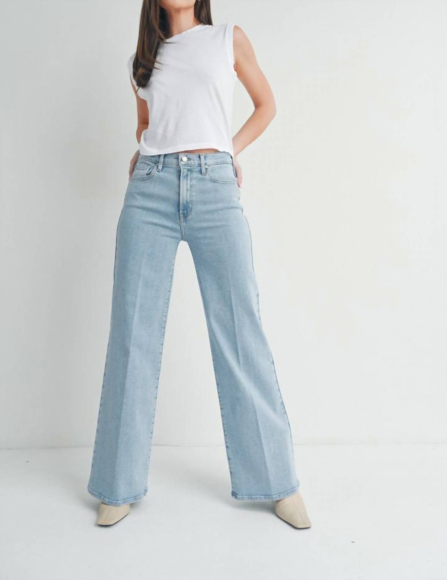 Just Black Denim - Palazzo Jean