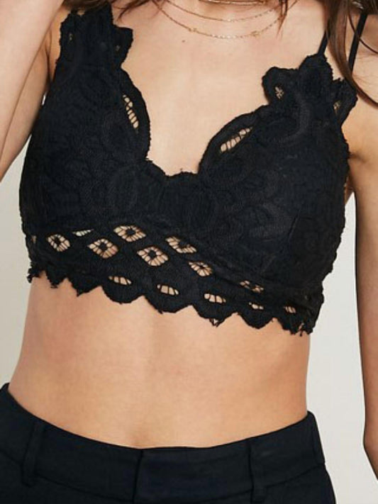 Wishlist - Scalloped Latice Bralette