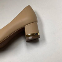 1936 - Women's Mia Plain Shoe Single Band Heel
