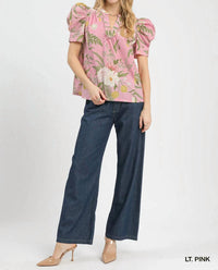 Umgee - Women's Floral Top