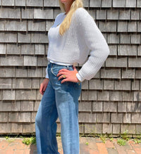 Forte Forte - Gummy Organic Cotton Blend Rib Knit Sweater